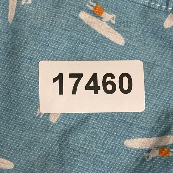 Johnnie O Swim Trunk Mens XXL Blue Arno Half Elastic Surf Short Relaxed Fit - Picture 14 of 14